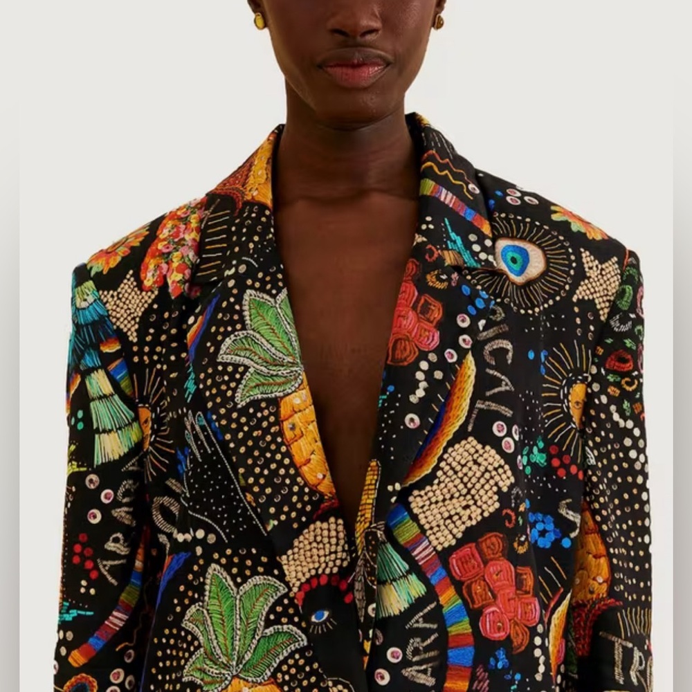 Farm Rio blazer-super fun!! 
Size XL 
Never worn with tags